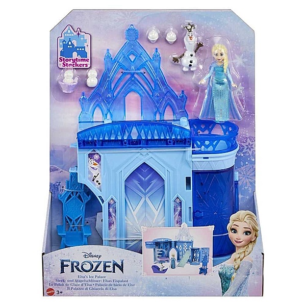 Mattel Disney Frozen Small Dolls Doll + Small Playset - Elsa