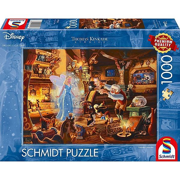 SCHMIDT SPIELE Disney, Geppettos Pinocchio