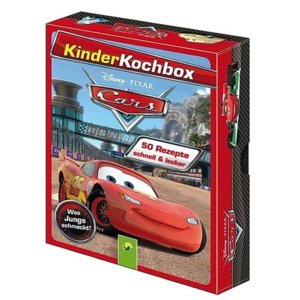 Disney Kinderkochbox - Cars, 50 Rezeptkarten