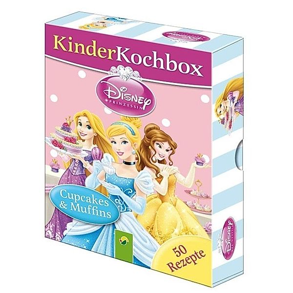 Disney Kinderkochbox - Prinzessinnen, 50 Rezeptkarten