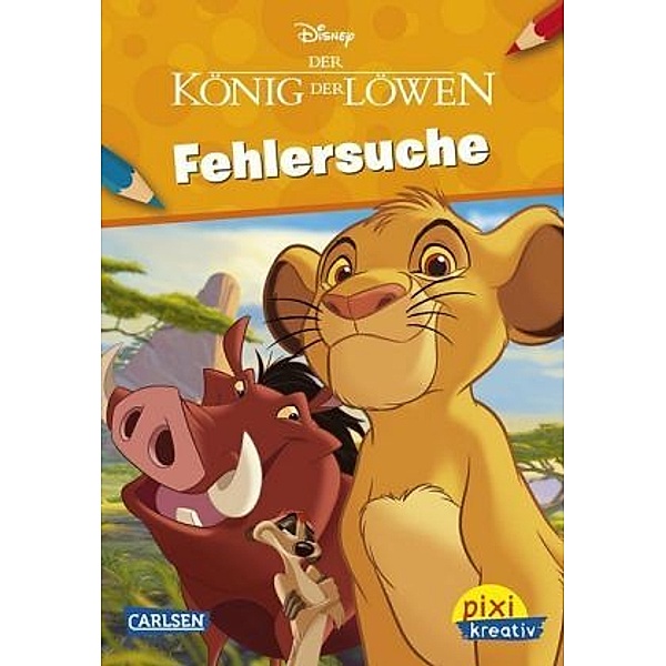 Disney - König der Löwen - Fehlersuche / Pixi kreativ Bd.126, Walt Disney