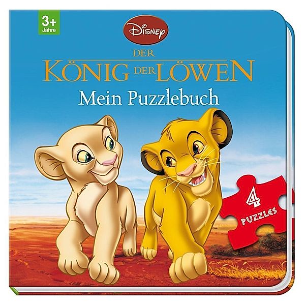 Disney König der Löwen: Mein Puzzlebuch