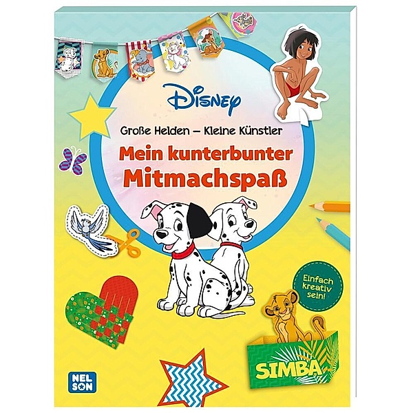 Disney Kreative Beschäftigung: Grosse Helden - Kleine Künstler: Mein kunterbunter Mitmachspass