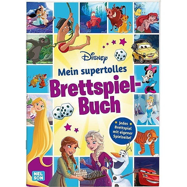 Disney Kreative Beschäftigung: Mein supertolles Brettspiel-Buch