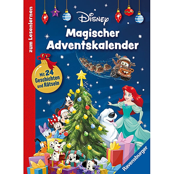 Disney: Magischer Adventskalender zum Lesenlernen, Anne Scheller