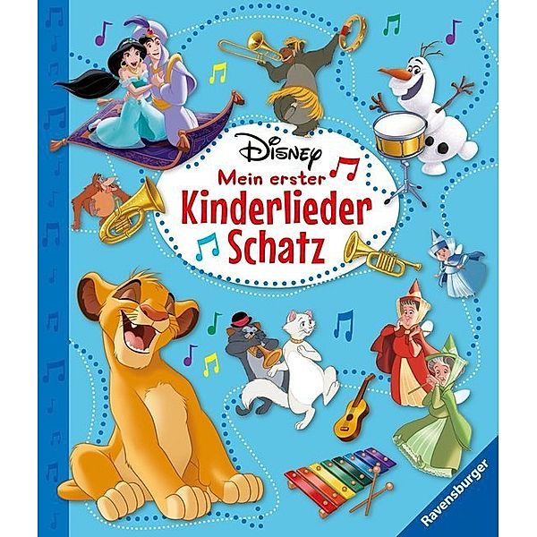 Disney Mein erster Kinderliederschatz - Mit Notensatz; .