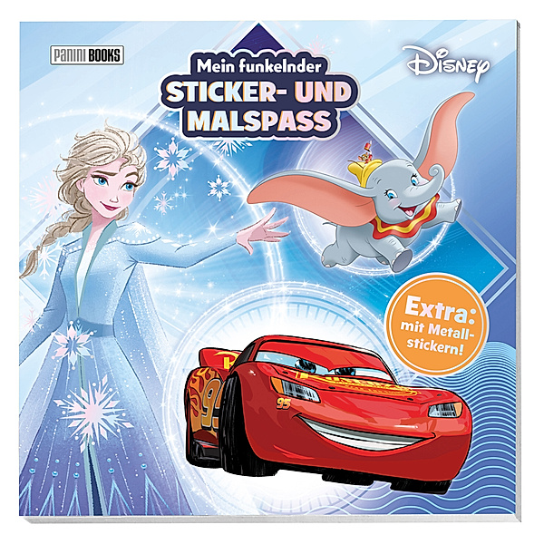 Disney: Mein funkelnder Sticker- und Malspass, Walt Disney, Panini
