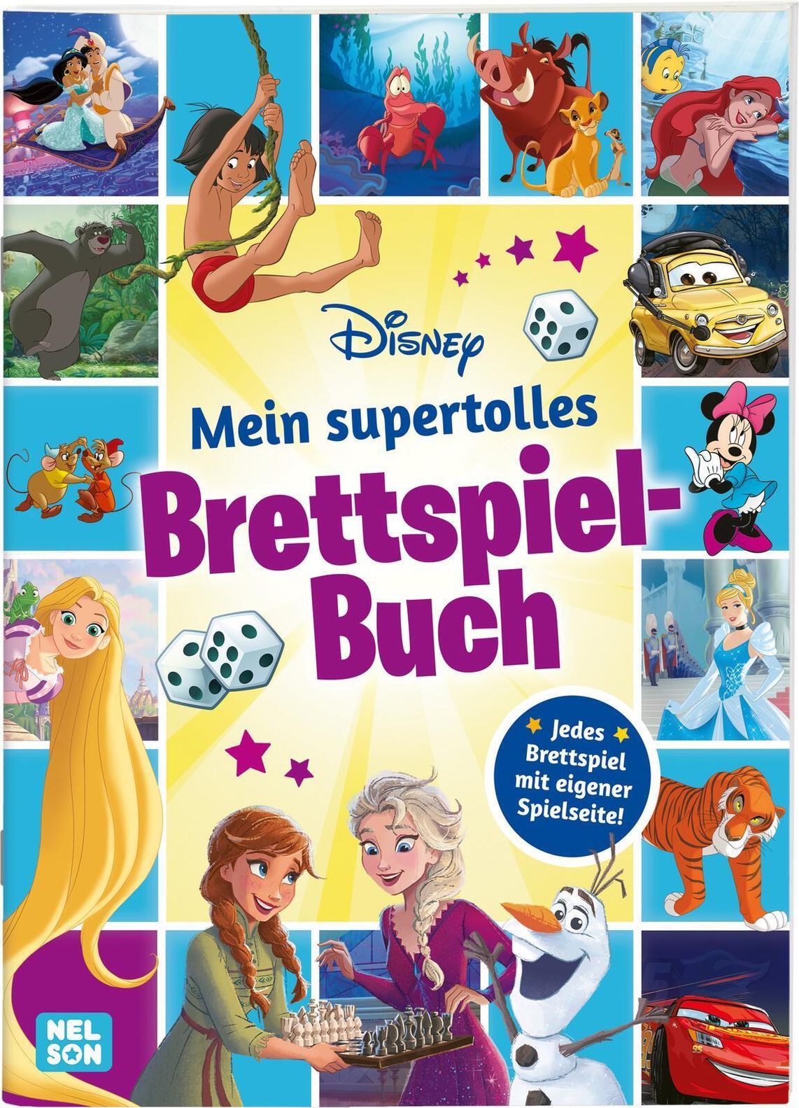 Disney: Mein supertolles Brettspiel-Buch kaufen | tausendkind.de