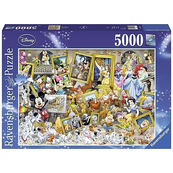 Disney: Mickey als Künstler. Puzzle 5000 Teile