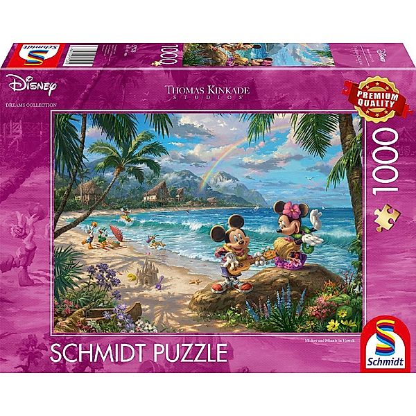 SCHMIDT SPIELE Disney, Mickey and Minnie in Hawaii