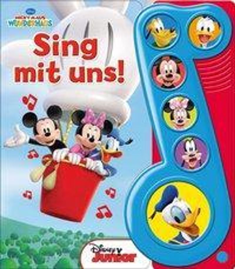 Disney Micky Maus Wunderhaus - Sing mit uns! Buch versandkostenfrei bei  Weltbild.de bestellen
