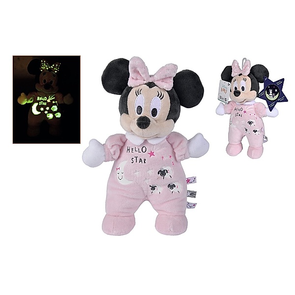 Simba Toys Disney Minnie GID Starry Night, 25cm