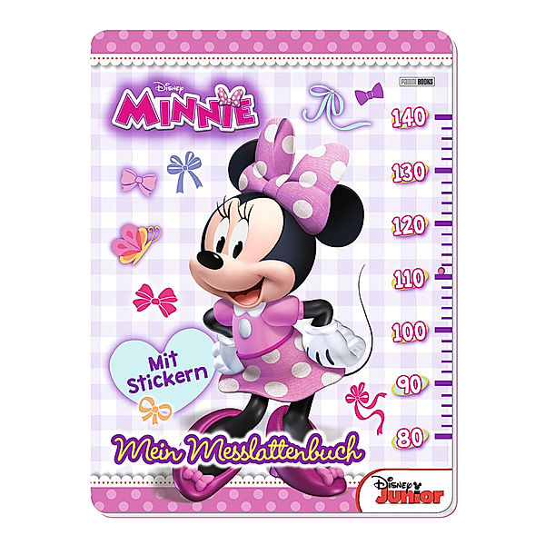 Disney Minnie: Mein Messlattenbuch