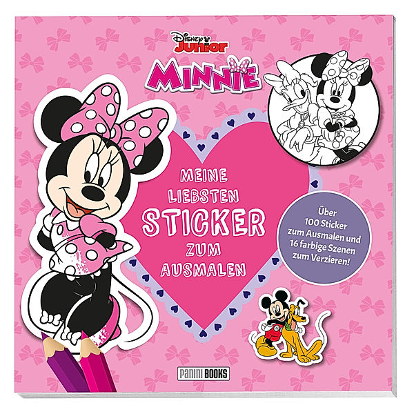 Disney Minnie: Meine liebsten Sticker zum Ausmalen, Panini