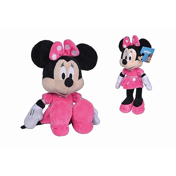 Simba Toys Disney MM Ref. Core Minnie pink, 25cm