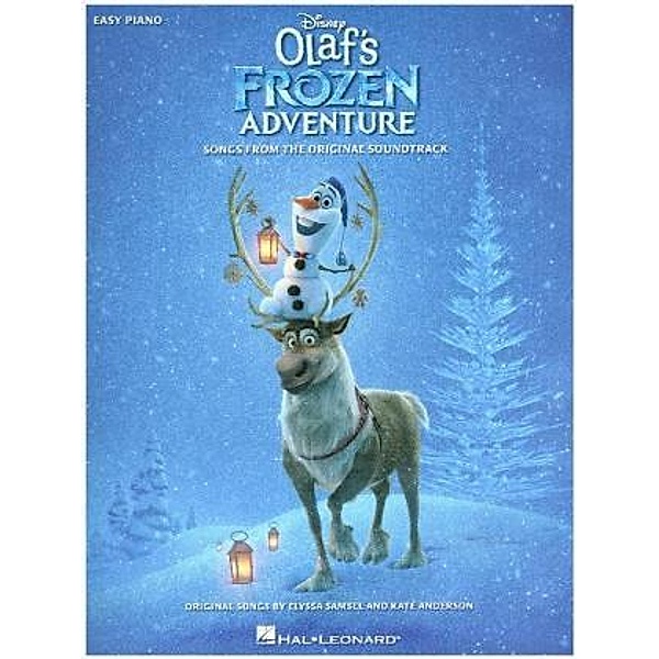 Disney Olaf's Frozen Adventure, for Piano, Elyssa Samsel, Kate Anderson