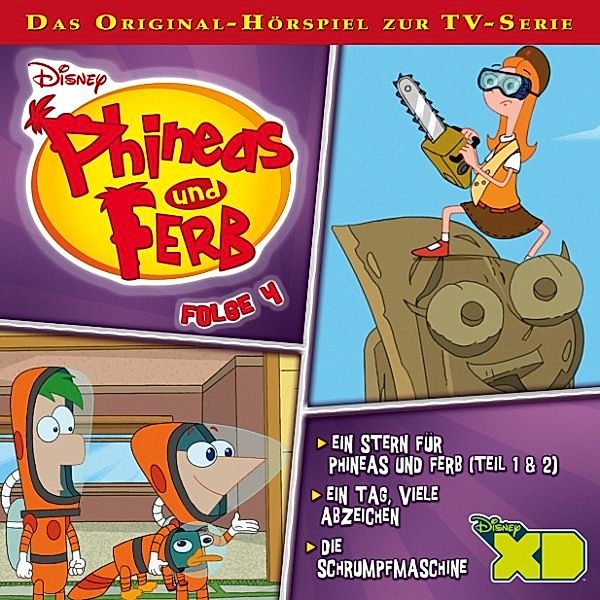 Disney - Phineas und Ferb - 4 - Disney - Phineas und Ferb - Folge 4, Gabriele Bingenheimer, Marian Szymczyk