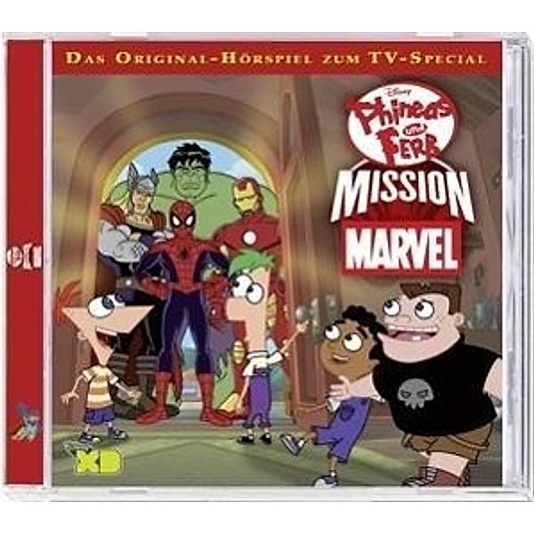 Disney - Phineas und Ferb - Mission Marvel, Audio-CD, Walt Disney