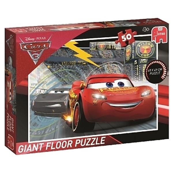 Disney Pixar Cars 3 Giant Floor Puzzle (Kinderpuzzle)