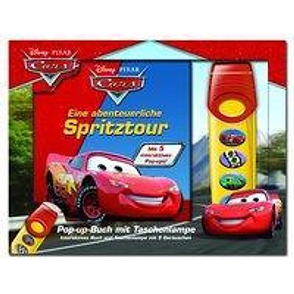 Disney Pixar Cars - Eine abenteuerliche Spritztour, Pop-up-Buch m. Taschenlampe