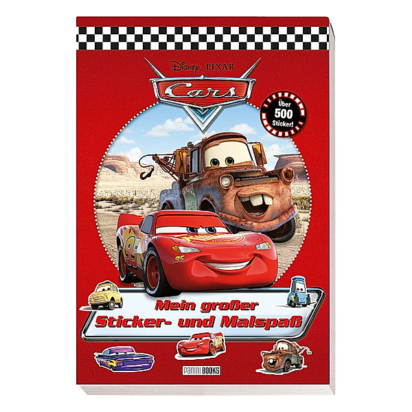 Disney PIXAR Cars: Mein grosser Sticker- und Malspass, Panini