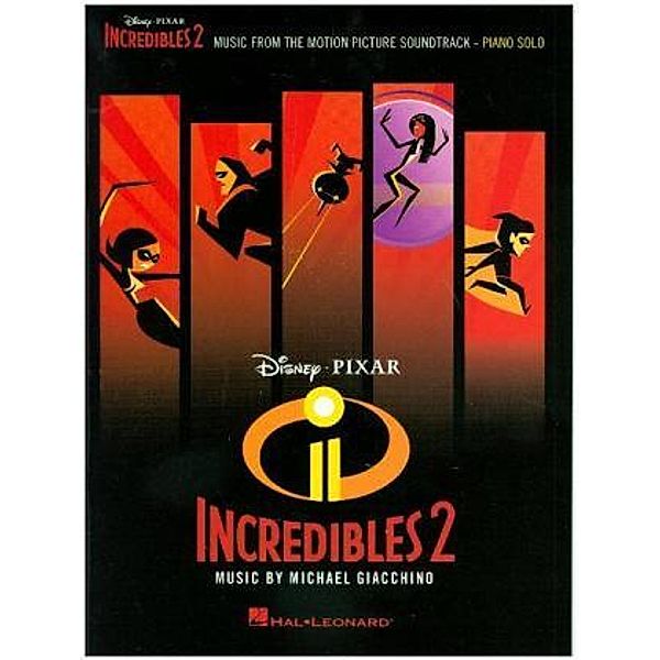 Disney Pixar Incredibles, Piano Solo, Michael Giacchino