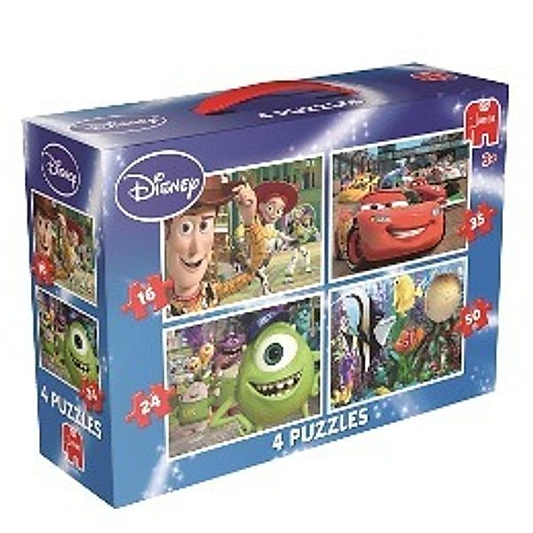 Disney Pixar (Kinderpuzzle) 4in1