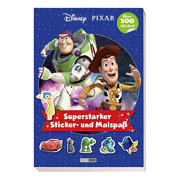 Disney PIXAR: Superstarker Sticker- und Malspass, Panini