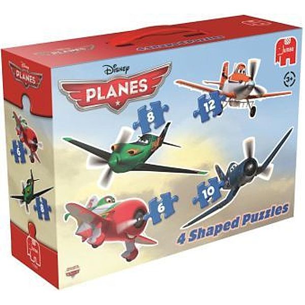 Disney Planes (Konturenpuzzle) 4 in 1