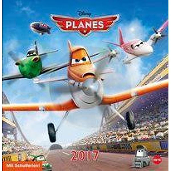 Disney Planes Posterkalender quadratisch 2017