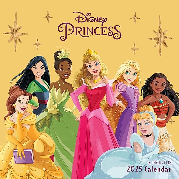 Disney Princess 2025 30X30 Broschürenkalender