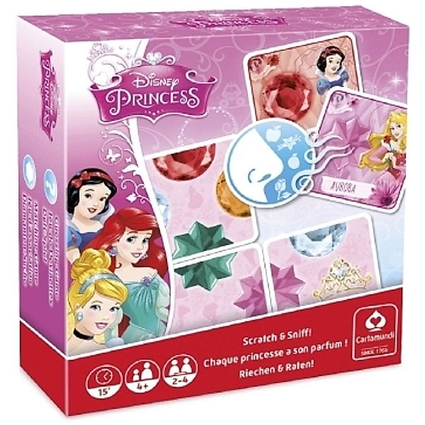 Disney Princess Game Box, Riechen & Raten! (Kinderspiel), Polska Sp. Z O. O. Cartamundi