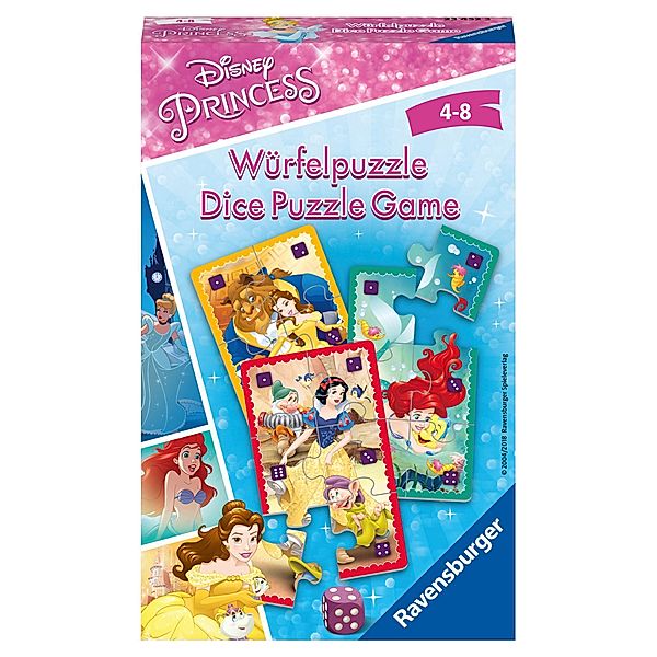 Disney Princess Würfelpuzzle (Kinderspiel)