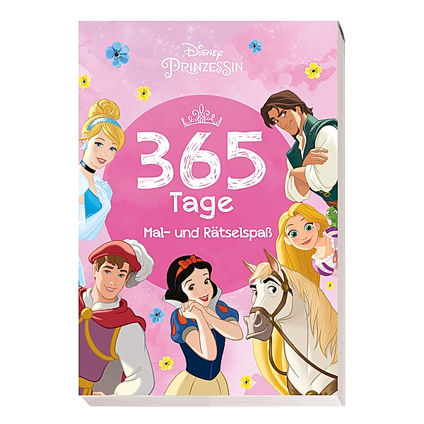 Disney Prinzessin: 365 Tage Mal- und Rätselspaß, Panini