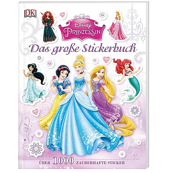 Disney Prinzessin - Das große Stickerbuch, Lisa Stock