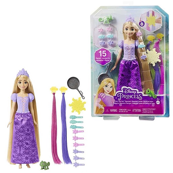 Mattel Disney Prinzessin Haarspiel Rapunzel