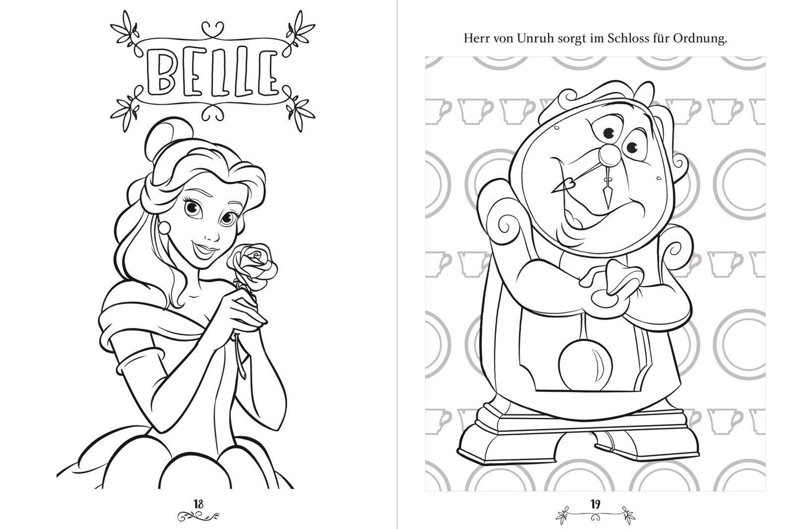 Disney Prinzessin Königliches Malbuch für kleine Prinzessinnen