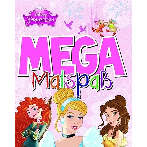 Disney Prinzessin - Mega Malspaß