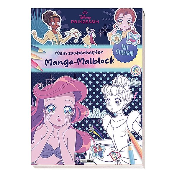 Disney Prinzessin: Mein zauberhafter Manga-Malblock, Panini