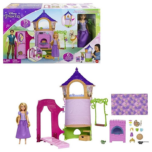 Mattel Disney Prinzessin Rapunzel's Turm Spielset