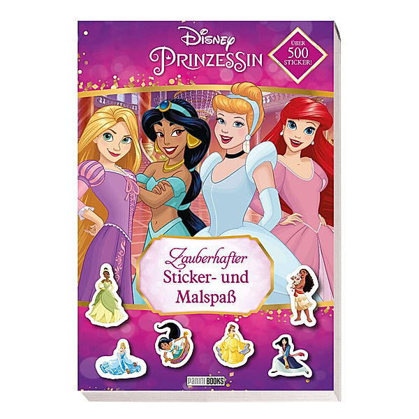 Disney Prinzessin: Zauberhafter Sticker- und Malspaß, Panini
