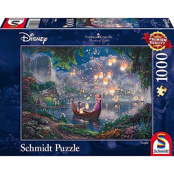 SCHMIDT SPIELE Disney Rapunzel (Puzzle), Thomas Kinkade