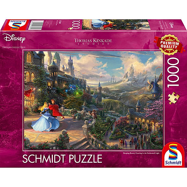 SCHMIDT SPIELE Disney, Sleeping Beauty Dancing in The Enchanted Light