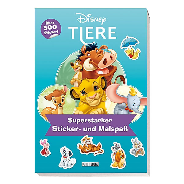 Disney Tiere: Superstarker Sticker- und Malspaß, Panini