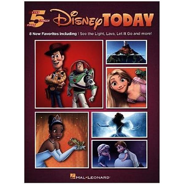 Disney Today: Five Finger Piano Songbook