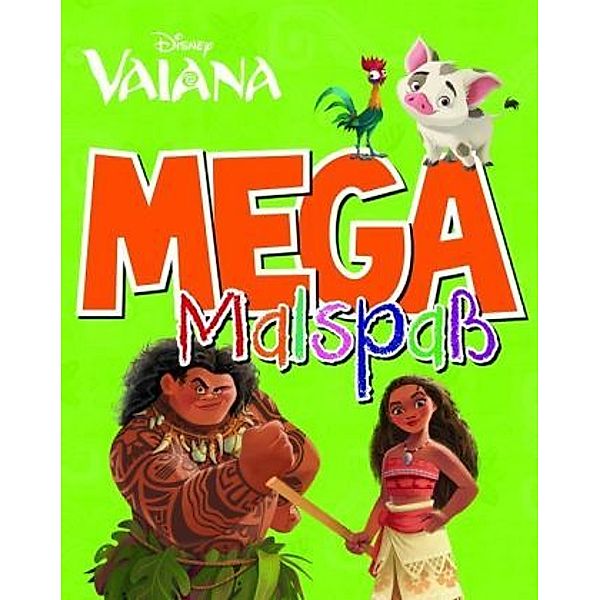 Disney Vaiana - Mega Malspaß