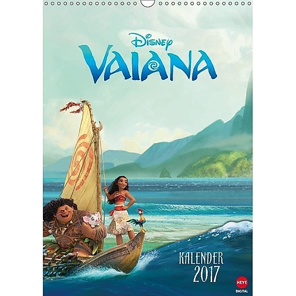 Disney Vaiana (Wandkalender 2017 DIN A3 hoch), Walt Disney