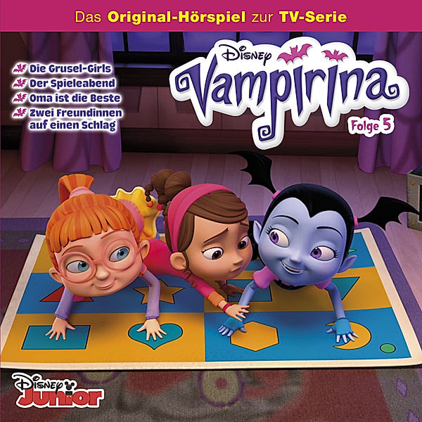 Disney - Vampirina - 5 - Disney/ Vampirina - Folge 5: Die Grusel-Girls/ Der Spieleabend/ Oma ist die Beste/ Zwei Freundinnen auf einen Schlag, Conny Stark