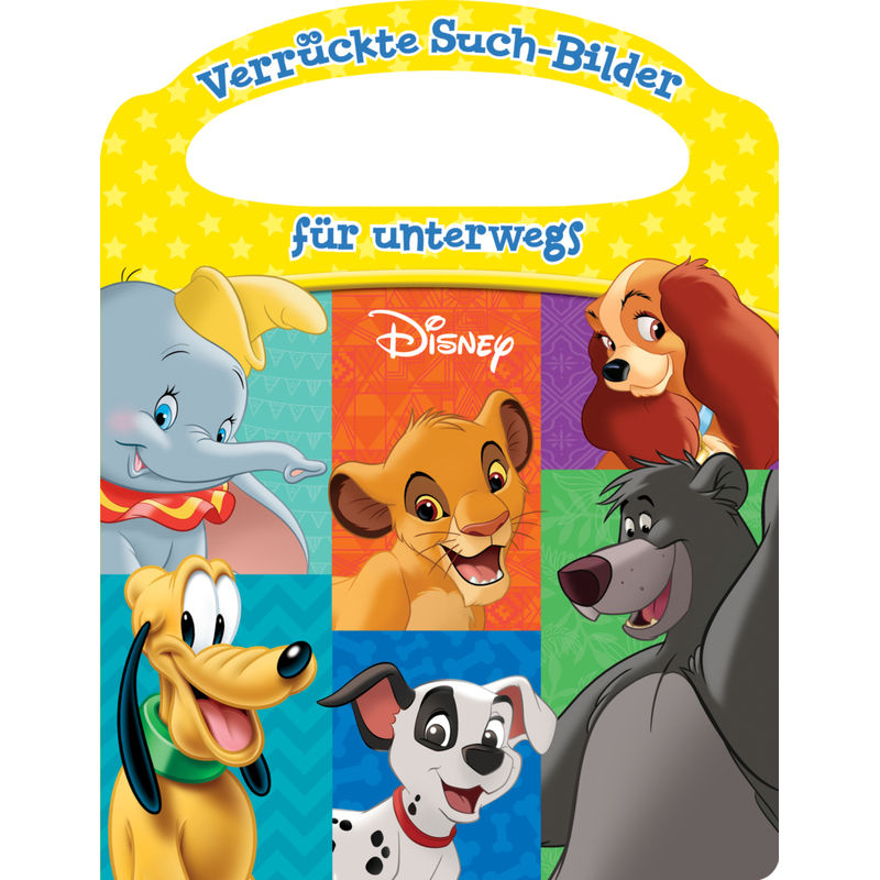 Image of Disney - Verrückte Such-Bilder Für Unterwegs - Wimmelbuch - Pappbilderbuch Mit Stift Und Abwischbaren Seiten Ab 3 Jahren, Gebunden