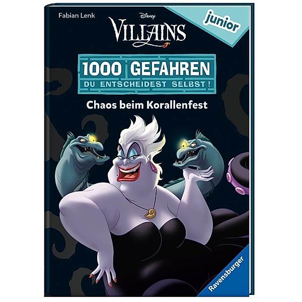 Disney Villains: Chaos beim Korallenfest / 1000 Gefahren junior Bd.4, Fabian Lenk